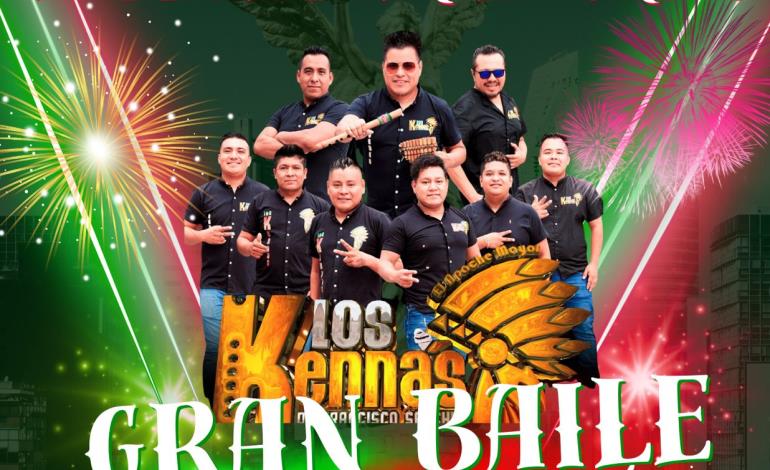 Los Kenas amenizará festejo patrio en Matlapa