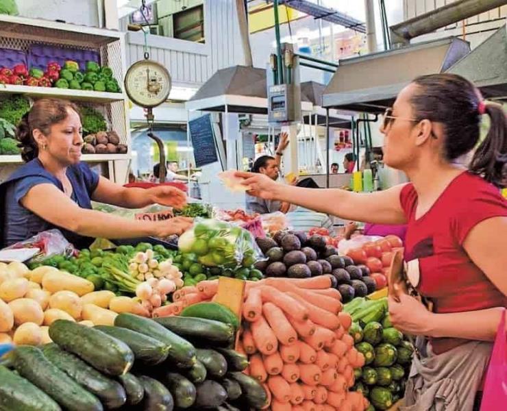 Caen ventas por alza  en la canasta básica
