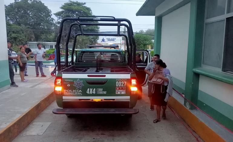 Desmayada en "La Hidalgo"