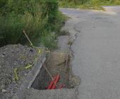 Dejaron ´peligrosas´ zanjas en una calle