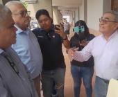 Protestan por ´cierre´ de un paso peatonal