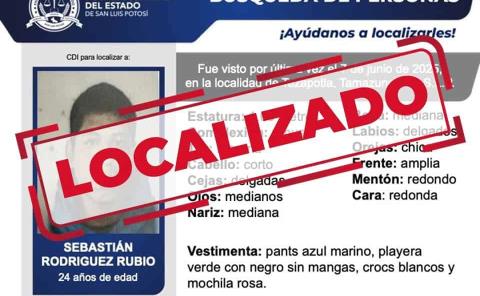 Localizaron a dos personas