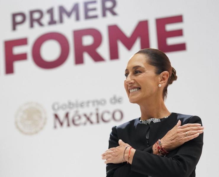 Sheinbaum hoy en SLP
