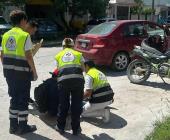 LESIONADOS 2 MOTOCICLISTAS    