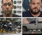 Atrapan a hombres con carros robados   