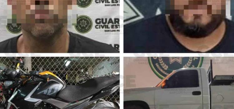 Atrapan a hombres con carros robados Atrapan a hombres con carros robados