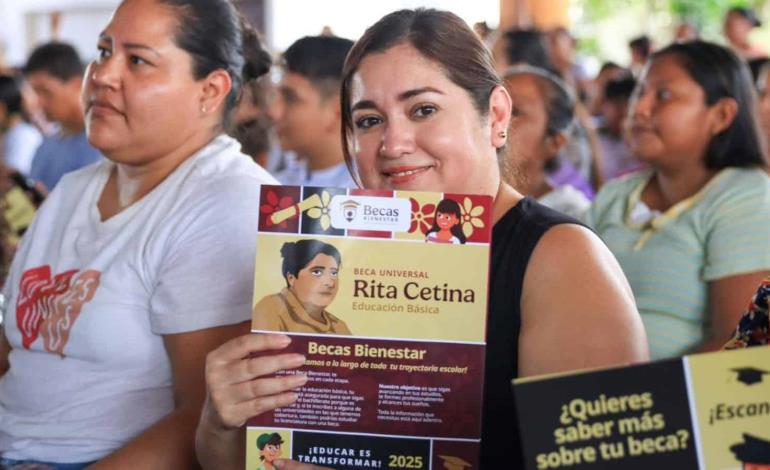 Inscribirán a la Beca Rita Cetina 