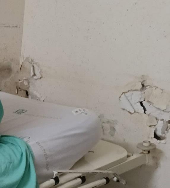
Hospital General está en  deplorables condiciones 
