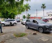 Tres choques en la zona urbana           