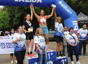 Histórica y de récord gran carrera atlética del ITST