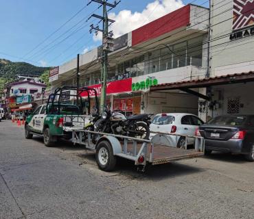 Cero tolerancia a motociclistas sin casco