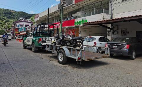 Cero tolerancia a motociclistas sin casco