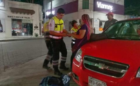 ATROPELLARON  A UNA FEMENINA     
