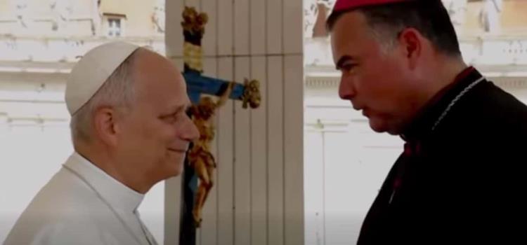 Recibió el Papa León XIV al obispo Roberto Yenny