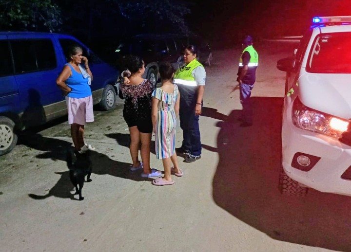 Lesionada tras sufrir caída