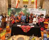 Presentaron el programa  de Xantolo en Michoacán