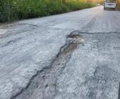 Caminos destruidos  en la zona indígena
