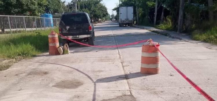 Mejoran infraestructura  en la calle Escobedo 