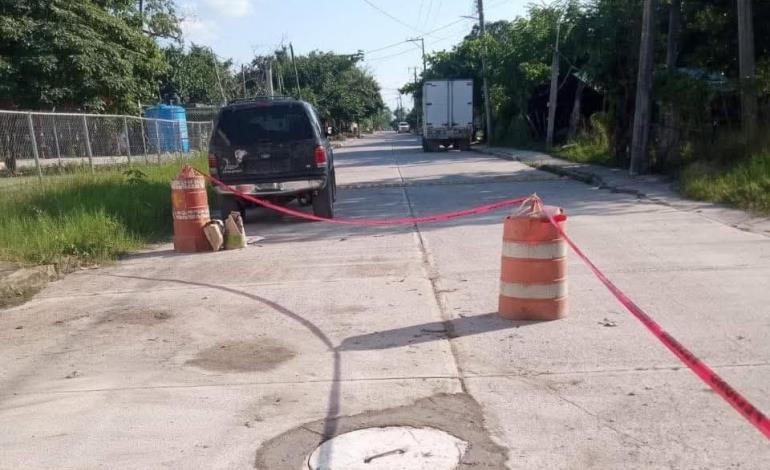Mejoran infraestructura  en la calle Escobedo 