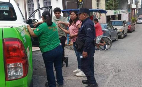 MENOR HERIDO EN ACCIDENTE          
