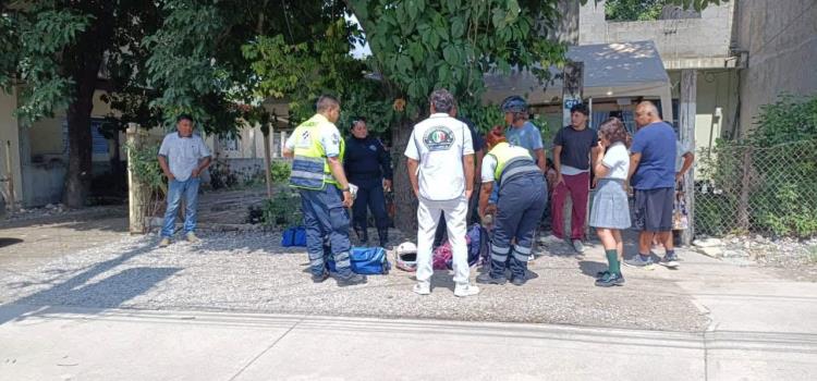PADRE E HIJA LESIONADOS
