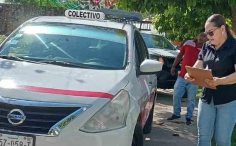 SCT inspecciona el transporte público
