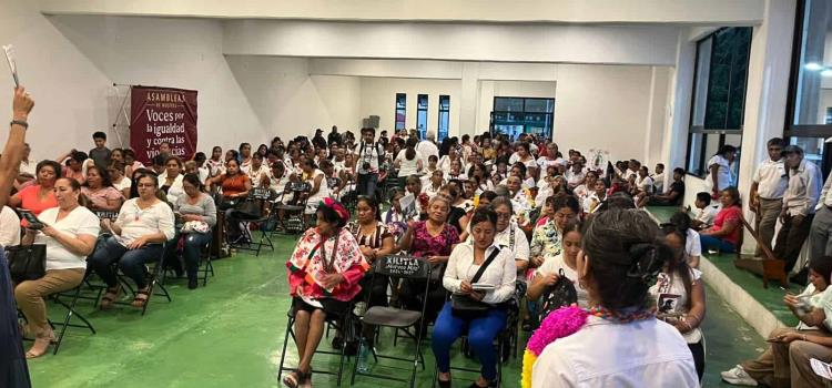 Gobierno local fortalece  encuentro con mujeres