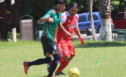 Panteras FC quitó invicto a ST62 en fut 7 municipal
