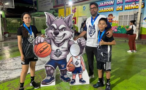 Con toque familiar los Huskies disfrutan torneo de Minibasquet
