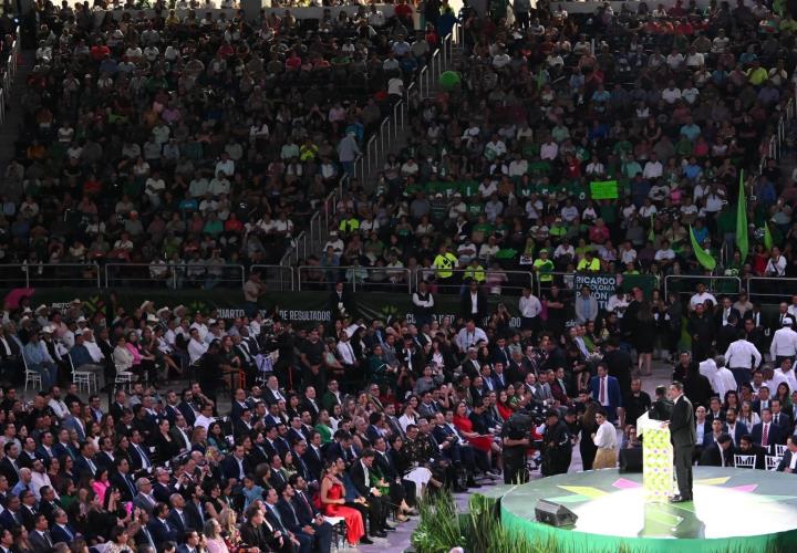 El Verde de Axtla se hace presente en el Informe de Ricardo Gallardo