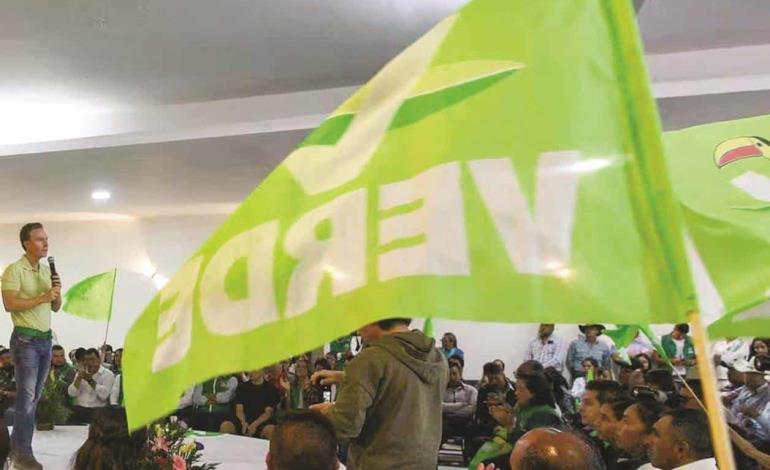Partido Verde se perfila ganador        