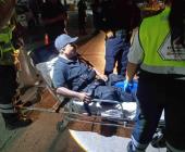 Velador atropellado por un automóvil          