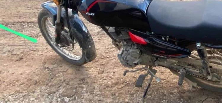 Recuperó la GCE motocicleta robada   