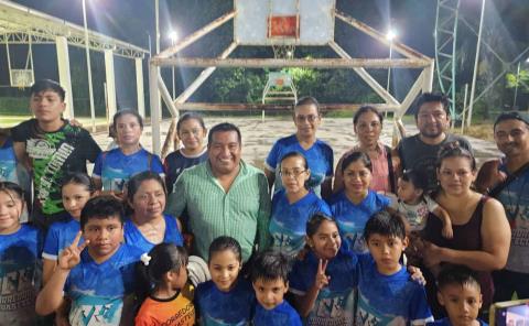 Espacios iluminados agradecieron deportistas