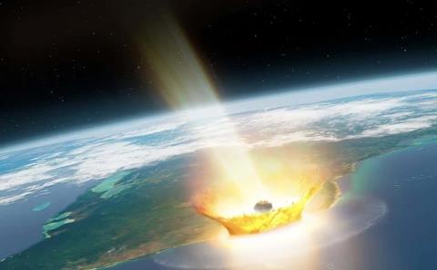 Asteroide amenaza a la luna
