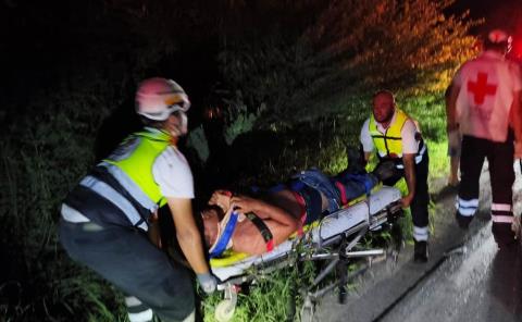 CAMIONETA SE ACCIDENTÓ     
