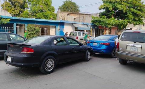 Impactaron autos en la Ave. Secundaria
