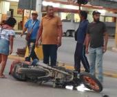 MUJER HERIDA EN ACCIDENTE     