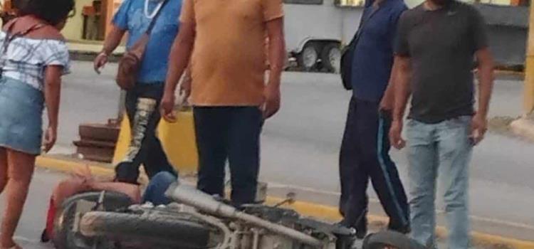 MUJER HERIDA EN ACCIDENTE     