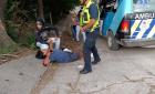 Tres lesionados en choques de motos
