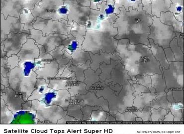 Protección Civil emite alerta preventiva por tormentas y lluvias intensas