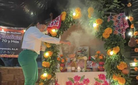 Comprometida con preservar las tradiciones