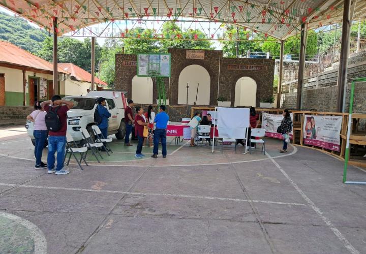 Módulo del INE atendió a la ciudadanía
