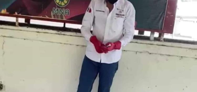 Realizaron saneamiento en corraleras de la Feria