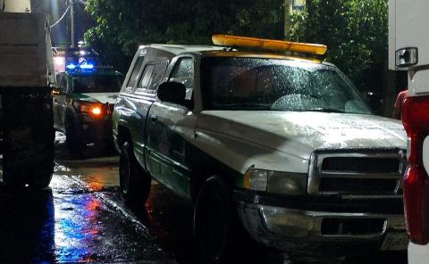 Herido al sufrir caída