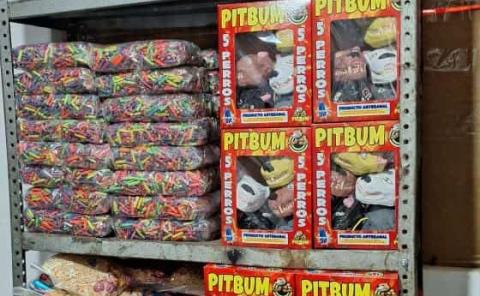 Llaman a denunciar venta de pirotecnia ilegal