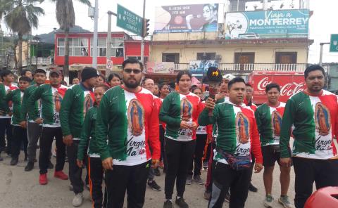 Realizan preparativos para la Antorcha Guadalupana