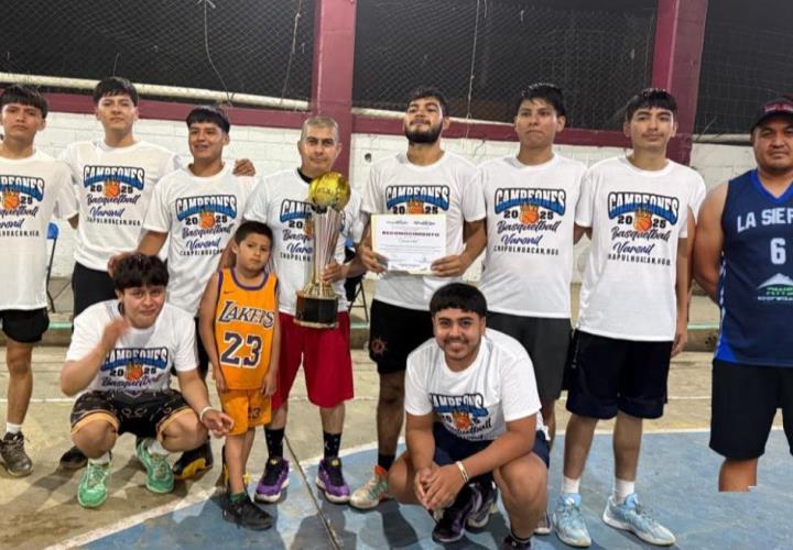 Culmina torneo de basquetbol en honor a José Luis Ahumada Caro