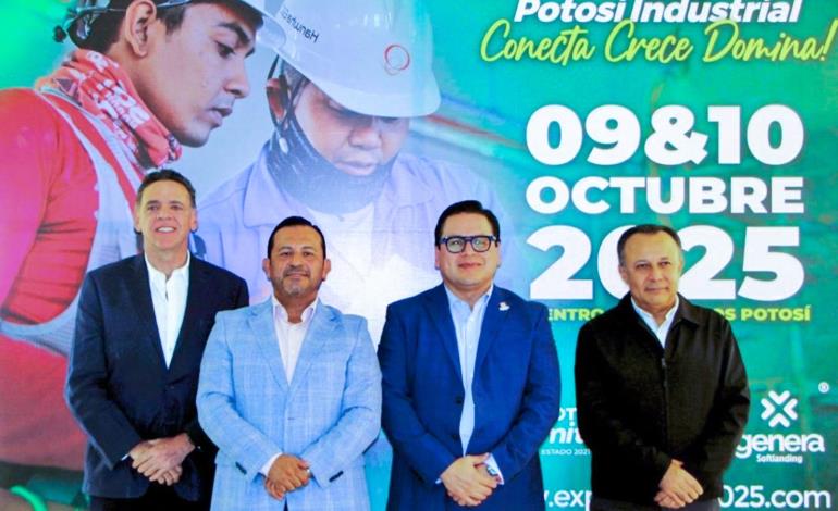 Expo Potosí Industrial reunirá 600 empresas