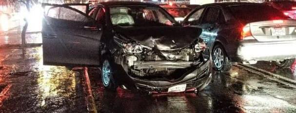 Lluvias provocaron  varios accidentes 